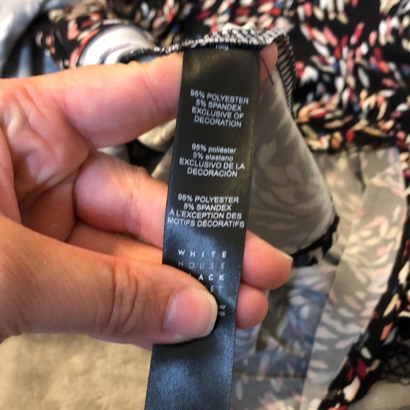 WHBM sleeveless two layer blouse - Picture 6 of 6